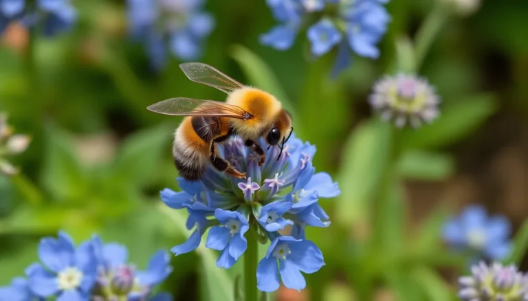 Attirer les butineurs et auxiliaires au potager : 12 plantes et amenagements