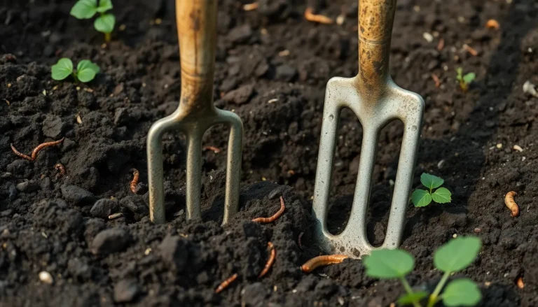 Decompacter un sol argileux sans beche : techniques durables