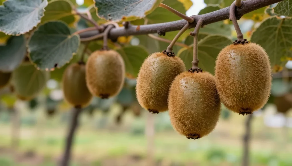 Kiwi au jardin : choix variétés, plantation, taille