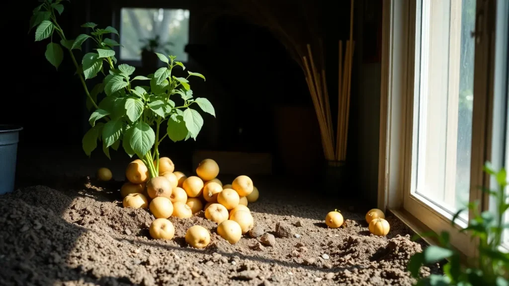 Pommes de terre Charlotte vs Ratte : plantation mars-avril, buttage et conservation en cave