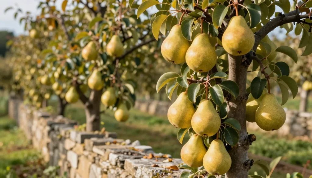 Poirier au jardin pour débutant : variétés, plantation et conduite