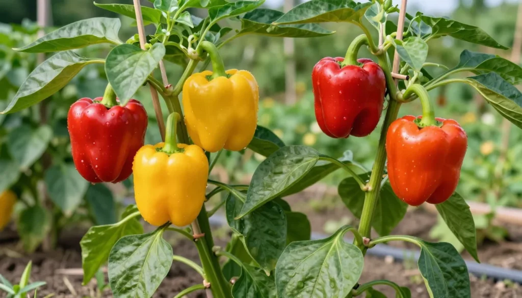 Poivron au potager : culture, semis, entretien et conservation