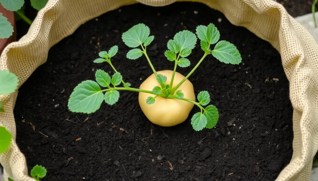Cultiver des pommes de terre en sac ou en tour : methode et rendement