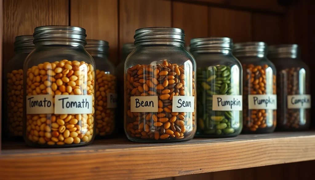 Recolter et conserver ses graines de potager annee apres annee