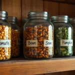 Recolter et conserver ses graines de potager annee apres annee