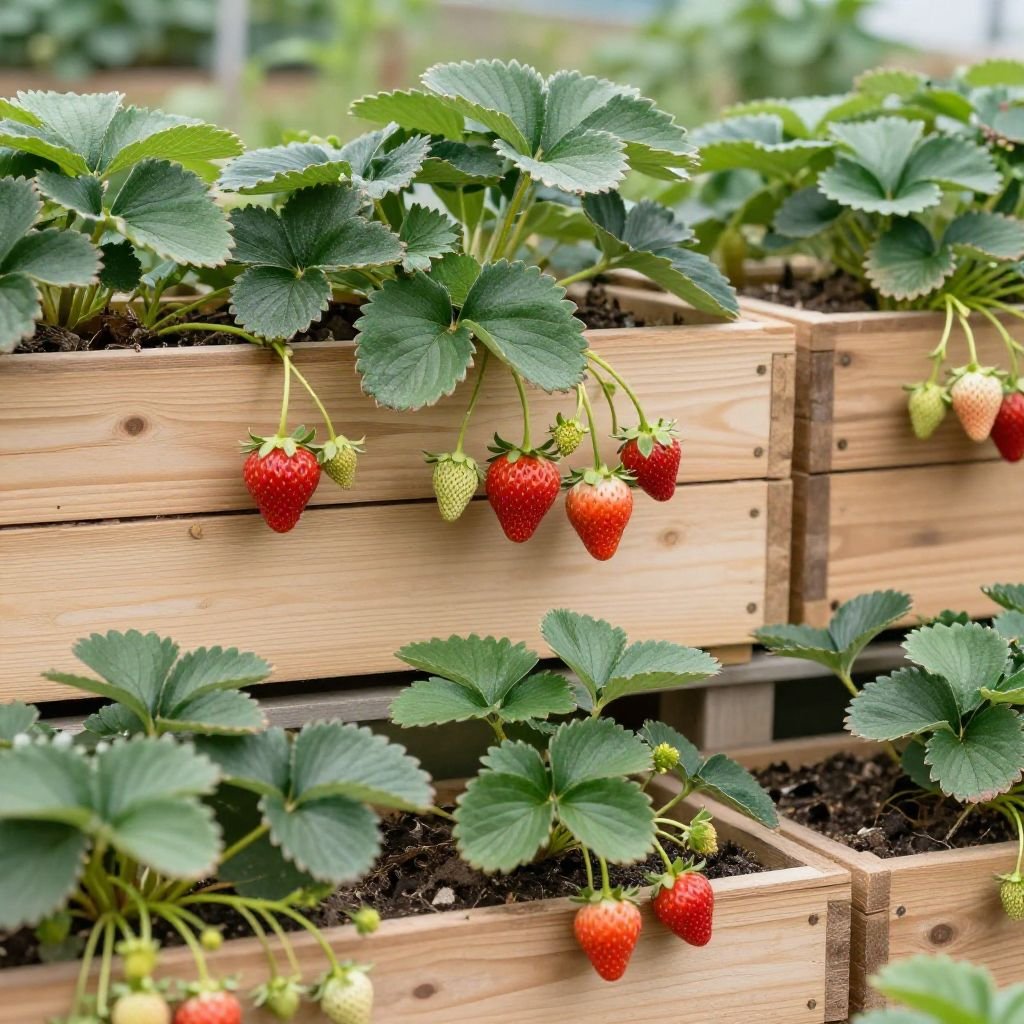 Tour à fraises DIY : fabriquer une tour verticale en pot ou en PVC