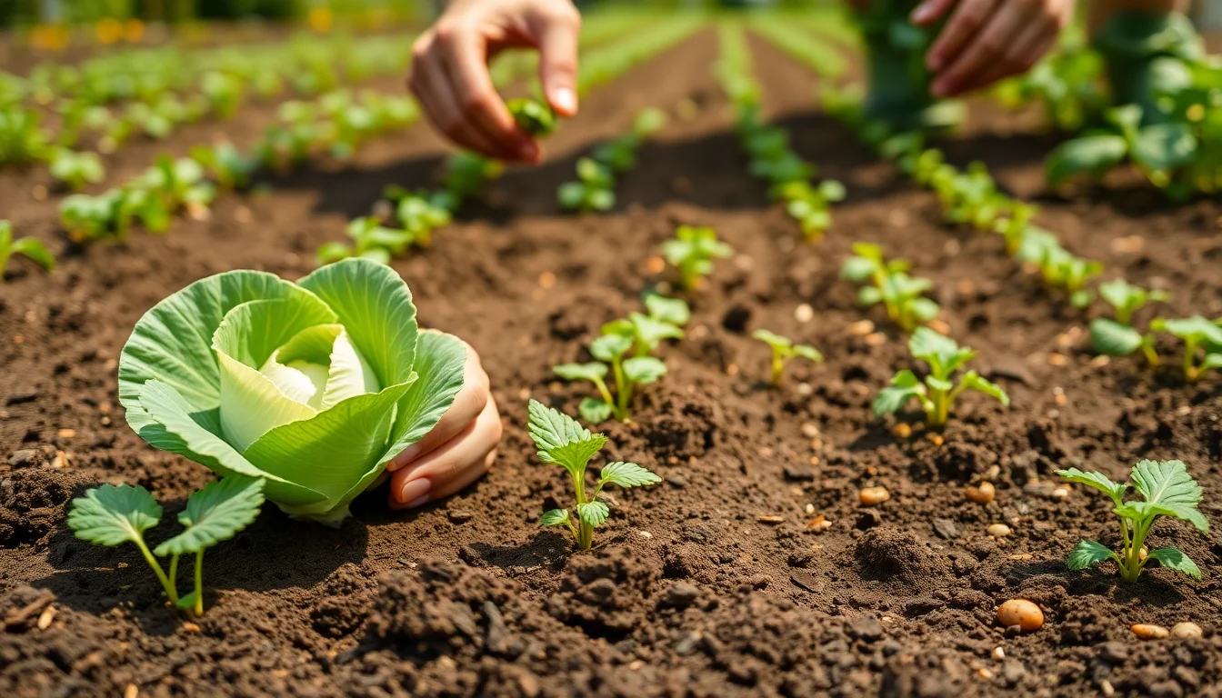 Semis de légumes d'automne en juin et juillet au potager