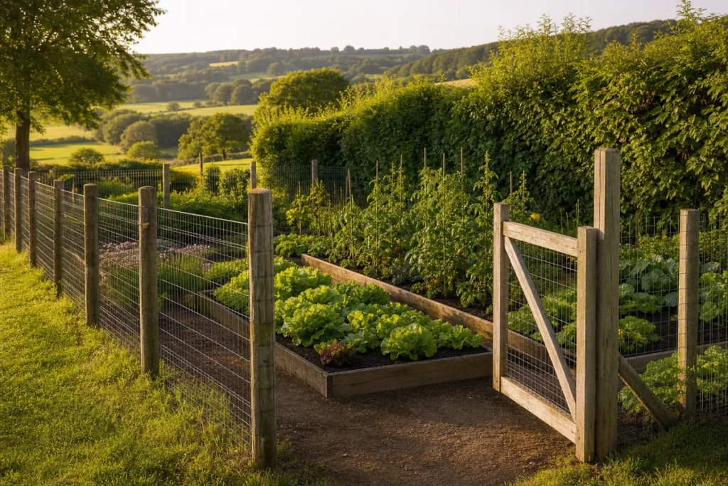 Cloture pour potager : laquelle choisir selon le risque ?