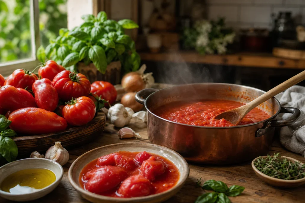 Comment faire de la sauce tomate sans goût fade