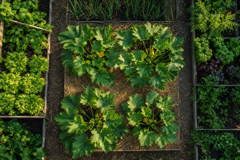 Plan de courgette : où placer les pieds au potager