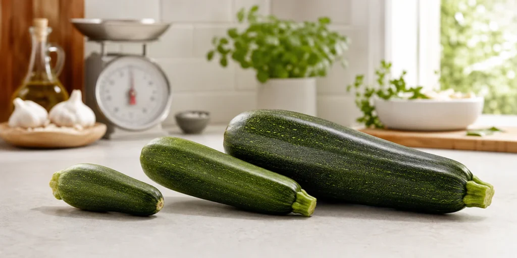 Poids d&rsquo;une courgette : 3 repères pour cuisiner sans balance