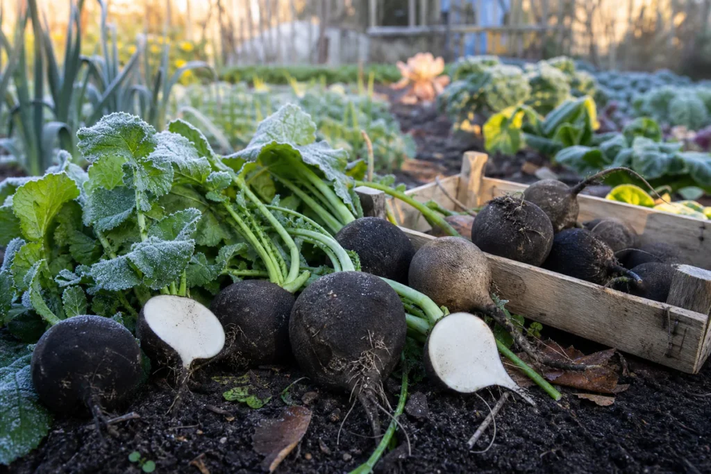 Saison radis noir : quand semer pour éviter les ratés