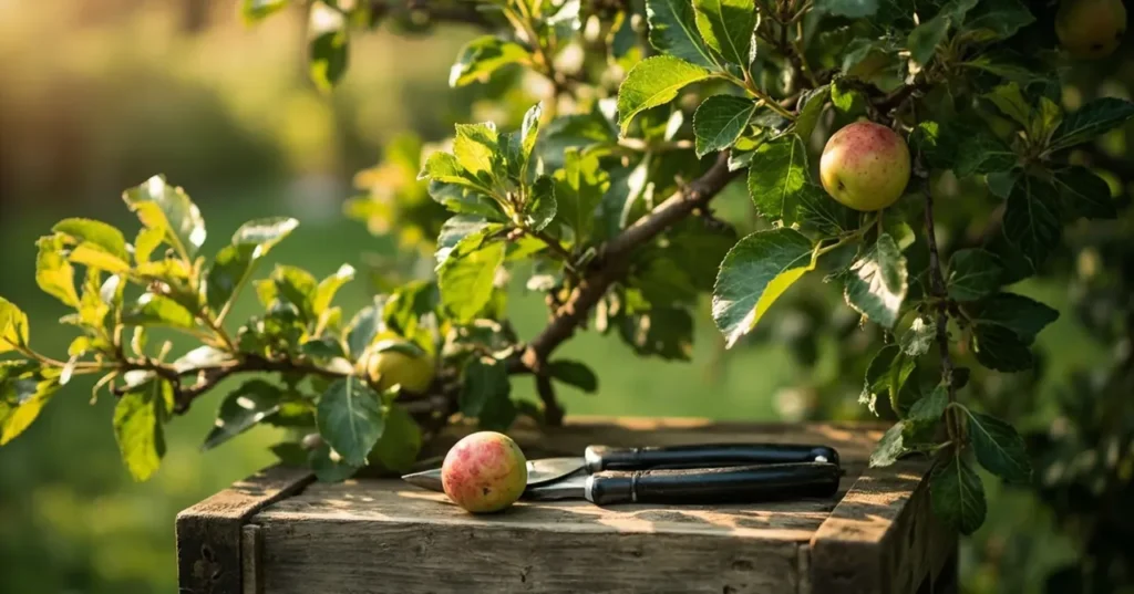 Taille en vert des fruitiers : le bon tri entre geste utile et année d’attente