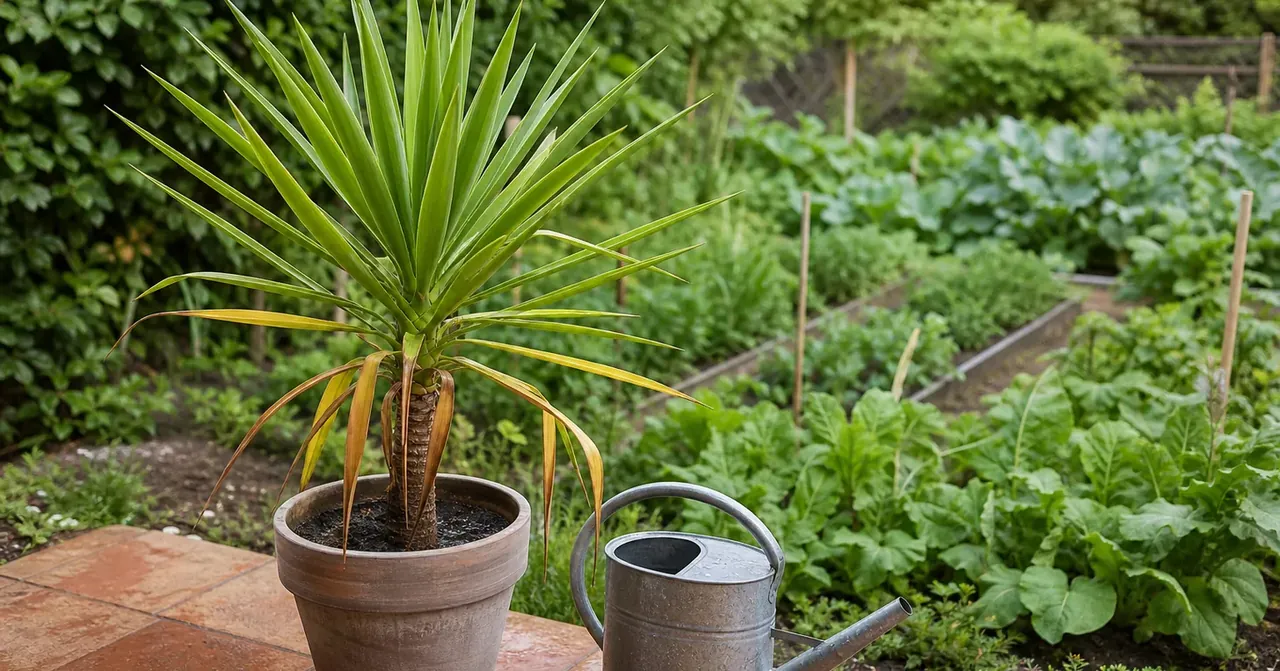 Yucca en été