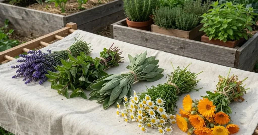 Cinq plantes à cueillir au bon stade pour mieux les faire sécher