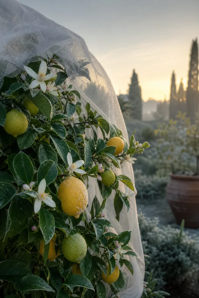 Citronnier 4 saisons resistance au froid peut-il survivre aux gelées hivernales ?