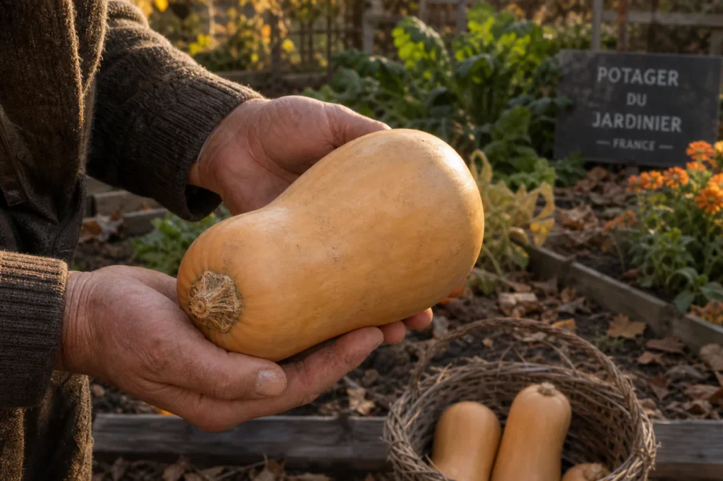 Quand récolte butternut faut-il attendre que le pédoncule sèche ?