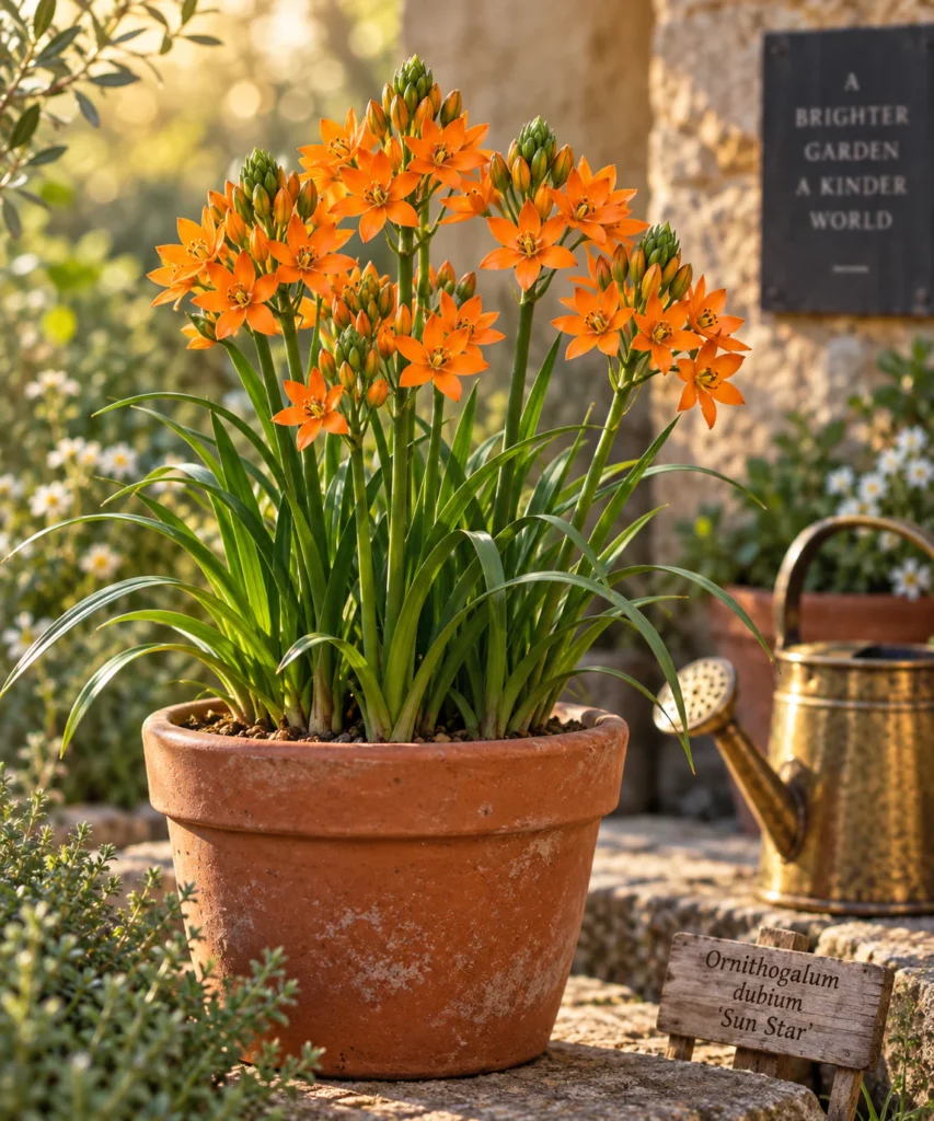 Ornithogalum dubium entretien : le bon rythme d’arrosage selon la saison